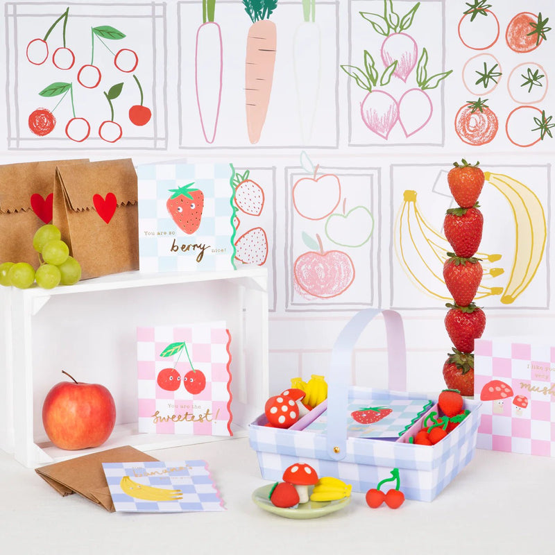 Fruit Kids Valentine Card Set|Meri Meri - Lemon And Lavender Toronto