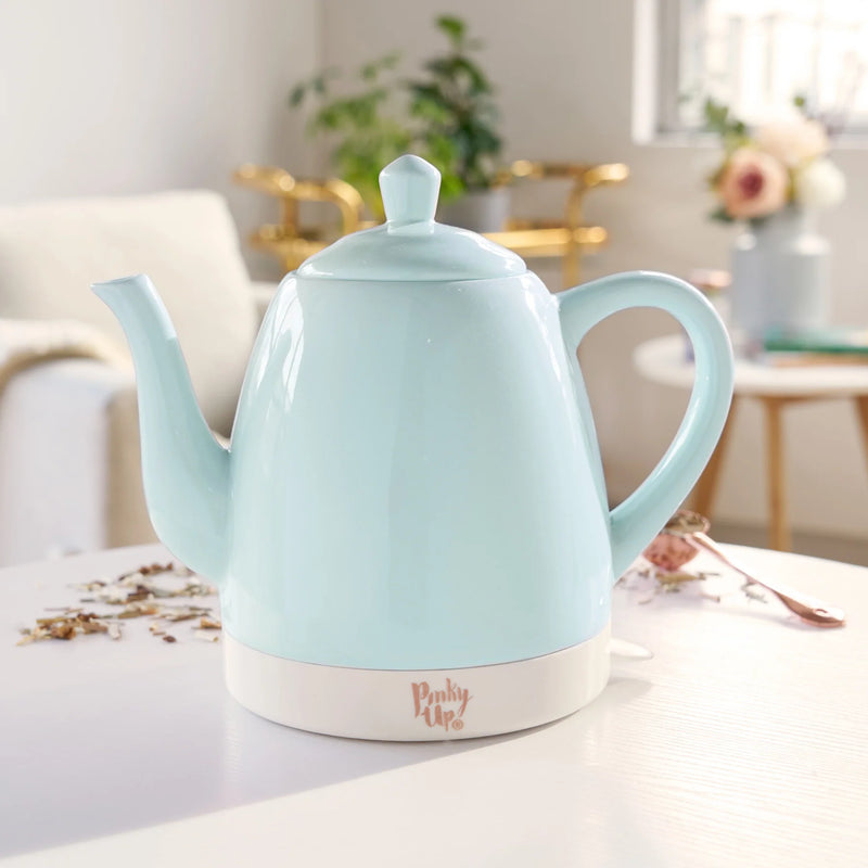 Noelle™ Mint Ceramic Electric Tea Kettle