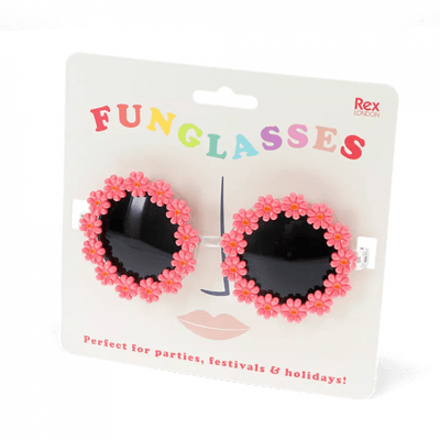 Funglasses - Pink daisy sunglasses - Lemon And Lavender Toronto