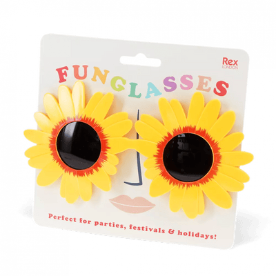 Funglasses - Yellow sunflower sunglasses - Lemon And Lavender Toronto