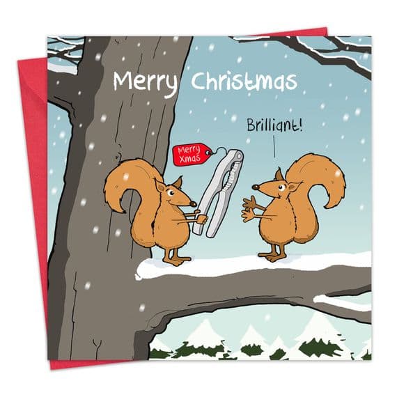 Nutcracker- Funny Christmas Card