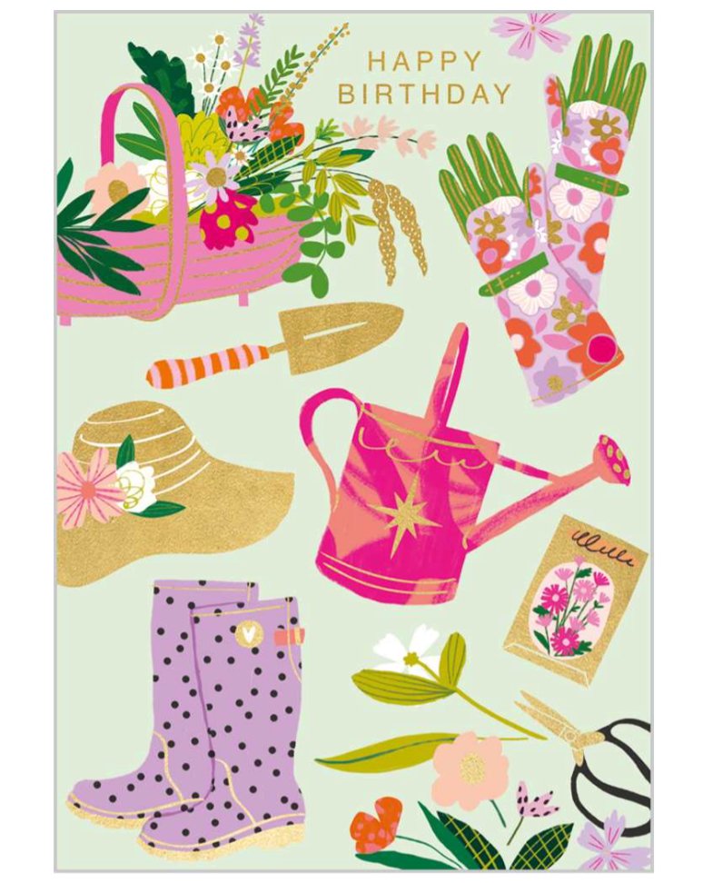 Garden Birthday Card - Lemon And Lavender Toronto