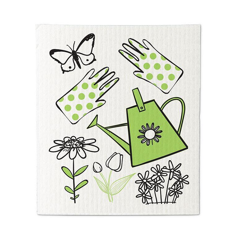 Garden Icons Dishcloths. Set of 2 - Lemon And Lavender Toronto