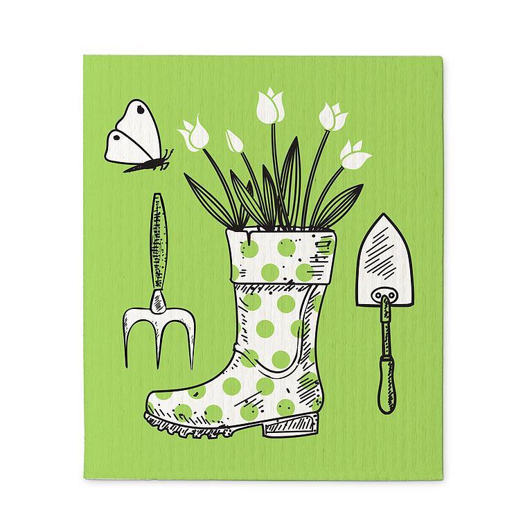 Garden Icons Dishcloths. Set of 2 - Lemon And Lavender Toronto