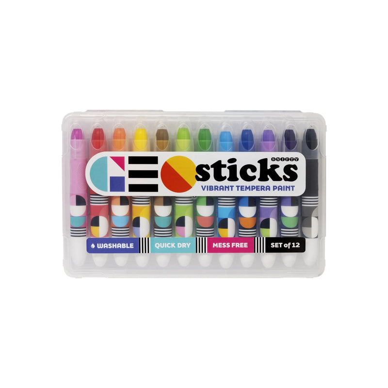 Geo Sticks Vibrant Tempera Paint - Lemon And Lavender Toronto