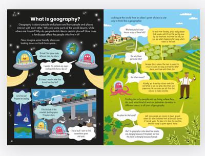 Geography for Beginners - Usborne - Lemon And Lavender Toronto