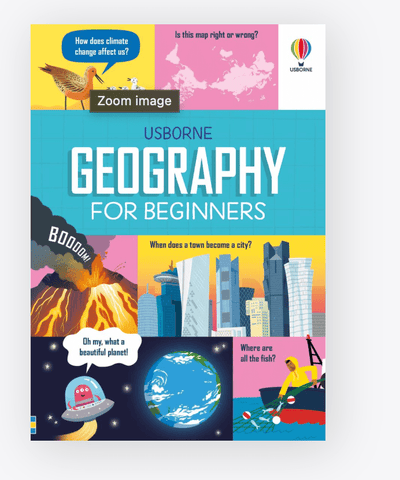 Geography for Beginners - Usborne - Lemon And Lavender Toronto