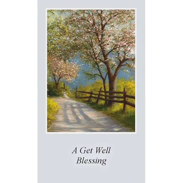 Get Well Blessing Prayer Card - Lemon And Lavender Toronto