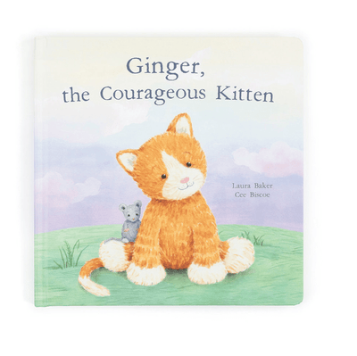 Ginger, the Courageous Kitten Book - Jellycat - Lemon And Lavender Toronto