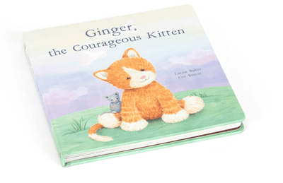 Ginger, the Courageous Kitten Book - Jellycat - Lemon And Lavender Toronto