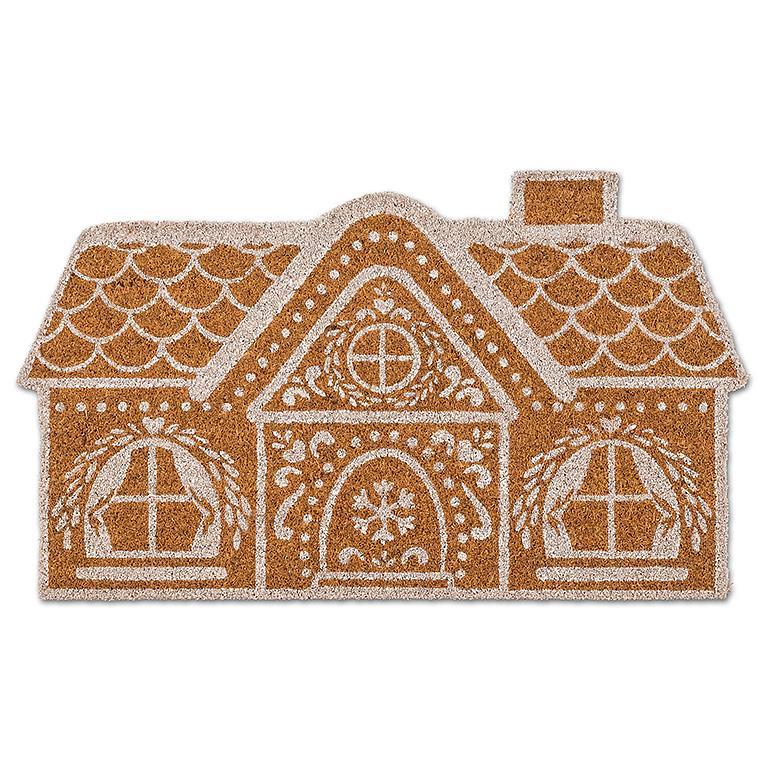 Gingerbread House Shaped Doormat - Lemon And Lavender Toronto