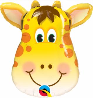 Giraffe Mini Shape Balloon - Lemon And Lavender Toronto