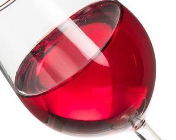 Glass of Red Wine Ornament - Lemon And Lavender Toronto