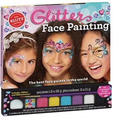 Glitter Face Painting - Klutz - Lemon And Lavender Toronto