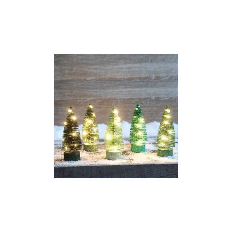 Glitter LED Tree - Small or Medium - Lemon And Lavender Toronto