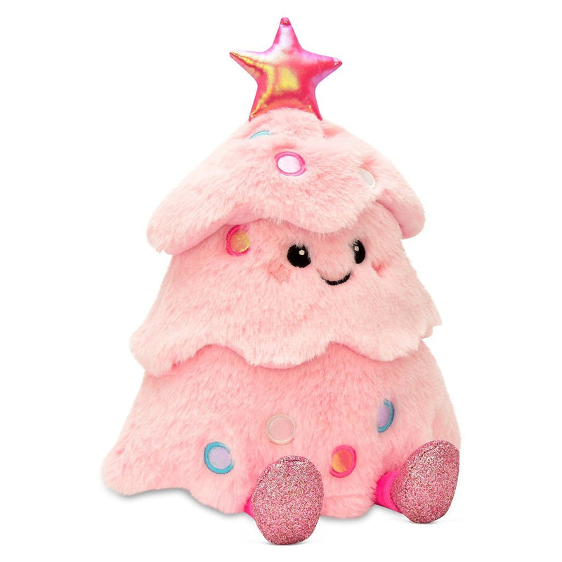 Glitter Pink Christmas Tree Plush - Lemon And Lavender Toronto