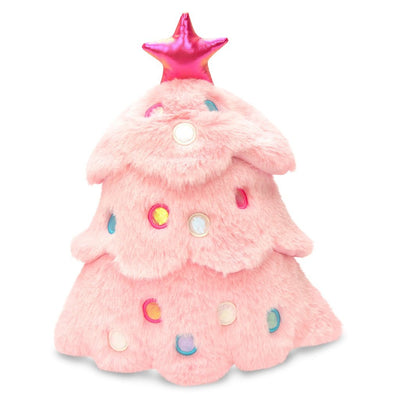 Glitter Pink Christmas Tree Plush - Lemon And Lavender Toronto