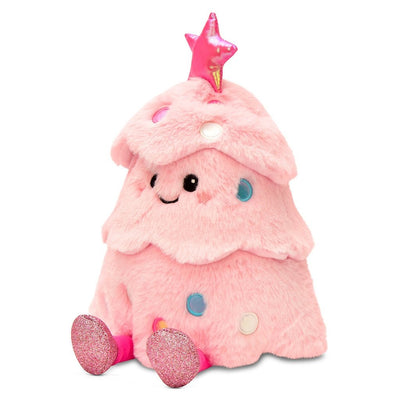 Glitter Pink Christmas Tree Plush - Lemon And Lavender Toronto