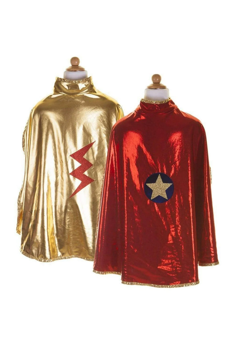 Gold and Red Reversible Wonder Cape - Lemon And Lavender Toronto