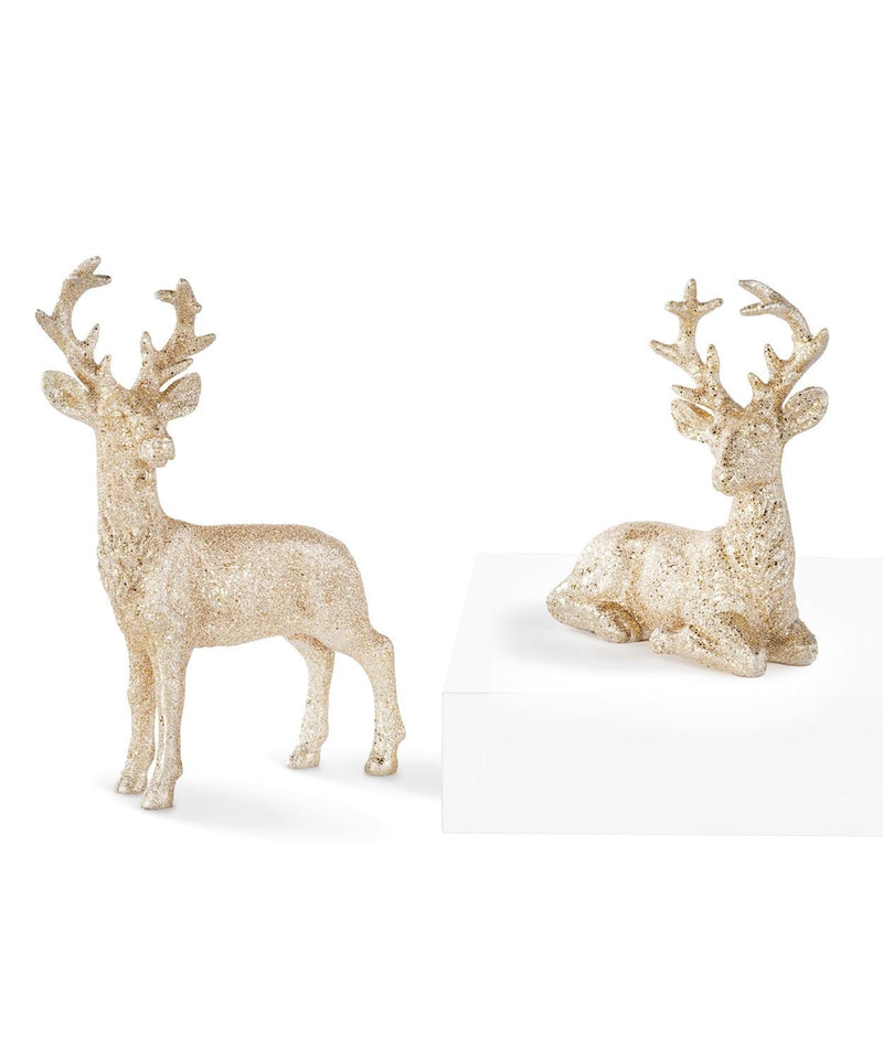 Gold Deer Figurine - Lemon And Lavender Toronto