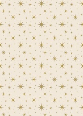 Golden Stars Tissue Paper Pack - Lemon And Lavender Toronto