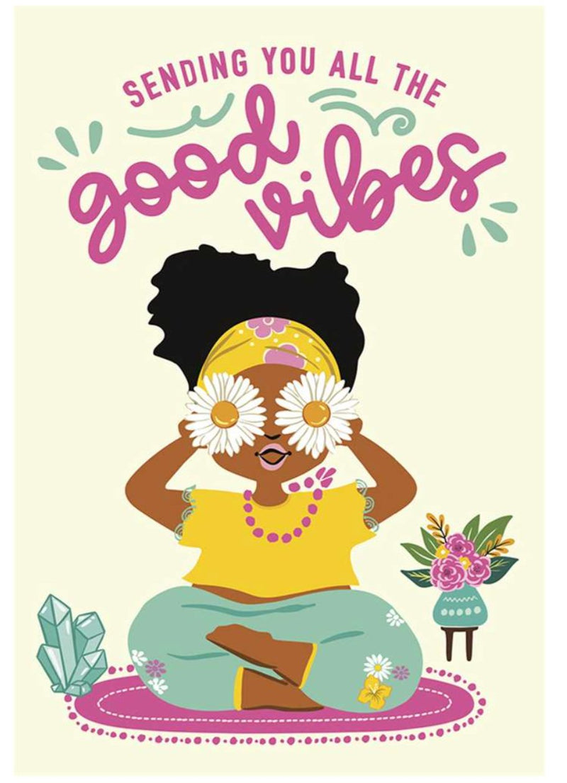 Good Vibes Card - Lemon And Lavender Toronto