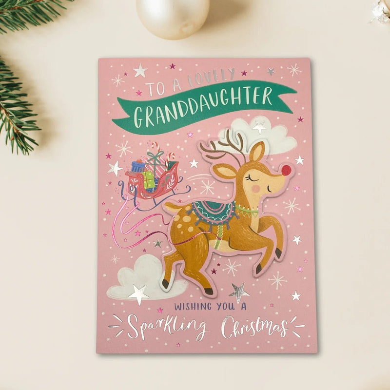 Granddaughter Christmas Card - Lemon And Lavender Toronto