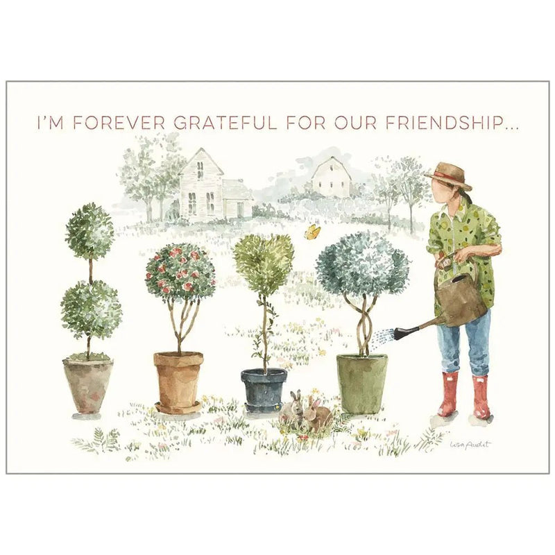 Grateful Friendship - Thank You Card - Lemon And Lavender Toronto