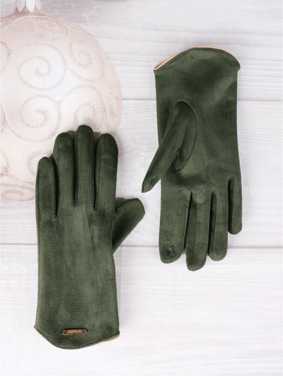 Green Fashion Touch Screen Gloves - Lemon And Lavender Toronto