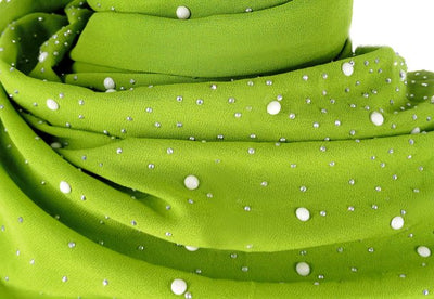 Green Pearl Scarf - Jacqueline Kent - Lemon And Lavender Toronto