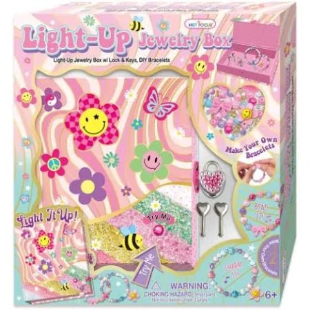 Groovy Flower Light - Up Diary Kit - Lemon And Lavender Toronto