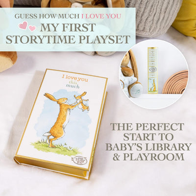 Guess How Much I Love You My First Playset Cute Stuffed Animal Bunny Plush Storytime Set for Infants, Babies, Toddlers and Kids - Lemon And Lavender Toronto