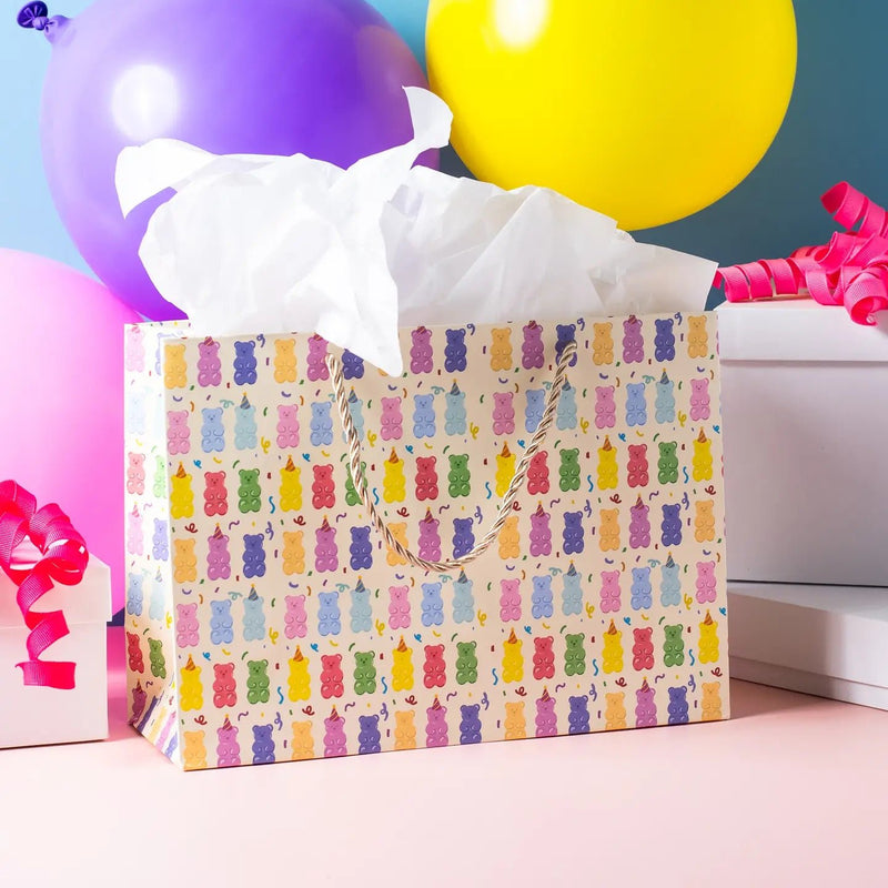 Gummy Bear Pattern Gift Bag - Lemon And Lavender Toronto