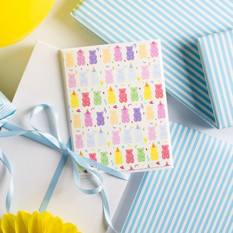 Gummy Bear Pattern - Greeting Card - Lemon And Lavender Toronto