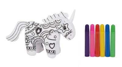 Mini Coloring Kit - Unicorn (7 pc. set)