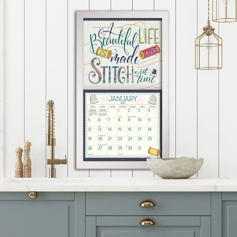 Handmade Happiness Wall Calendar 2025 - Lemon And Lavender Toronto