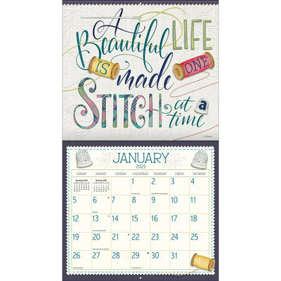 Handmade Happiness Wall Calendar 2025 - Lemon And Lavender Toronto