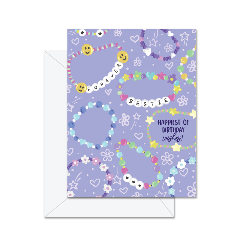 Happiest of Birthday Wishes! (Bracelets) - Greeting Card - Lemon And Lavender Toronto