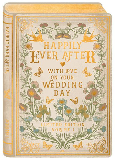 Happily Ever After with love on your wedding day Card - Lemon And Lavender Toronto