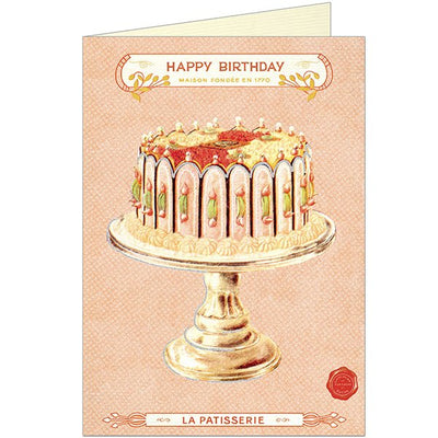 Happy Birthday Cake Greeting Card - Lemon And Lavender Toronto
