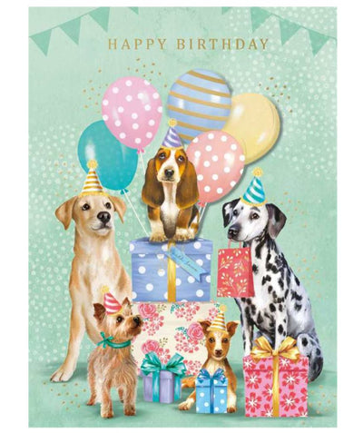 Happy Birthday Dog Card - Lemon And Lavender Toronto