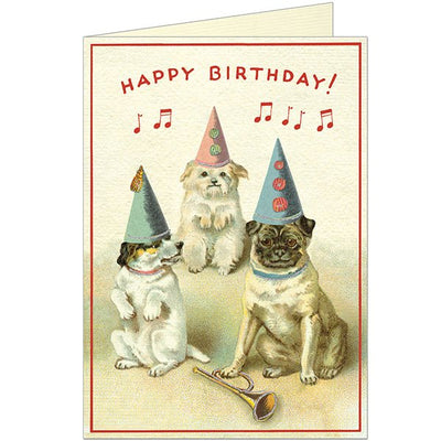 Happy Birthday Dogs Greeting Card - Lemon And Lavender Toronto