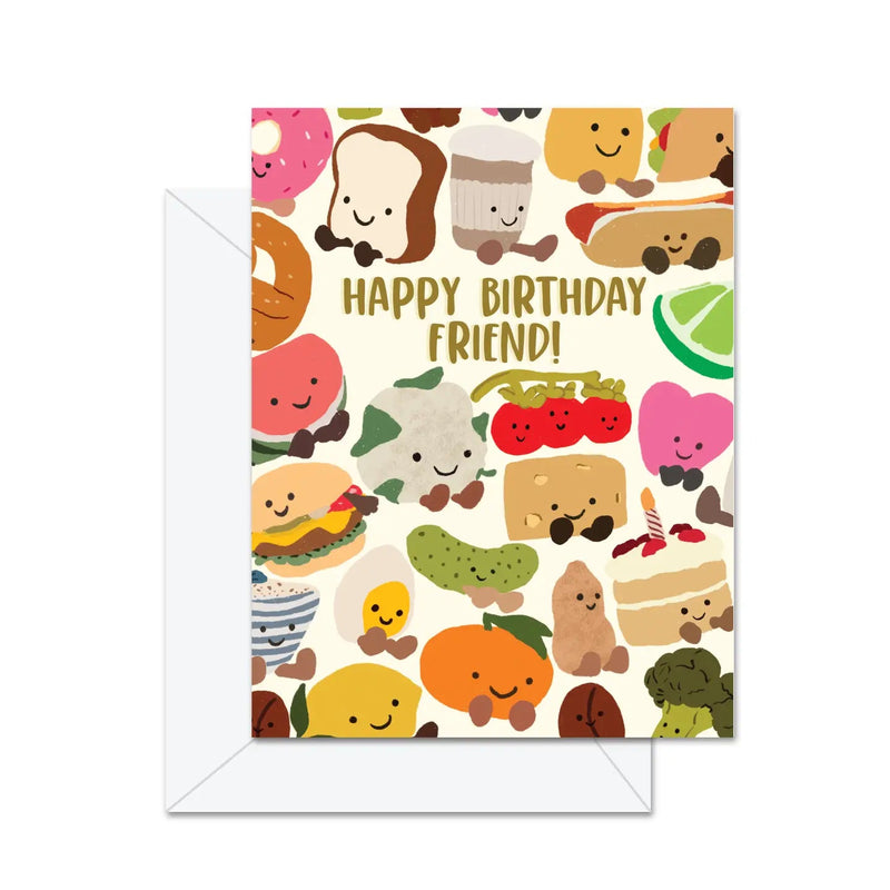 Happy Birthday Friend! - Greeting Card - Lemon And Lavender Toronto