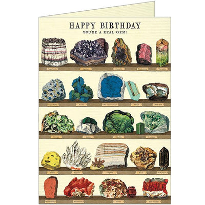 Happy Birthday Mineralogie Greeting Card - Lemon And Lavender Toronto
