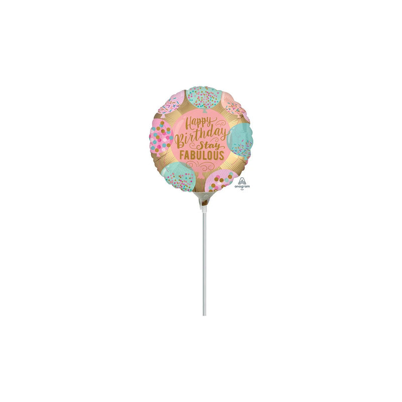 Happy Birthday Stay Fabulous Balloon - Lemon And Lavender Toronto