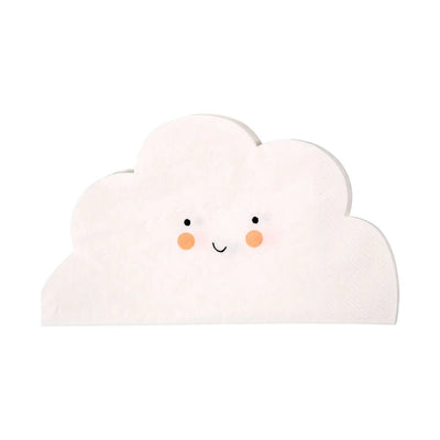 Happy Cloud Napkins - Meri Meri 20Pk - Lemon And Lavender Toronto