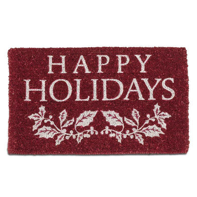 Happy Holidays Doormat - Lemon And Lavender Toronto