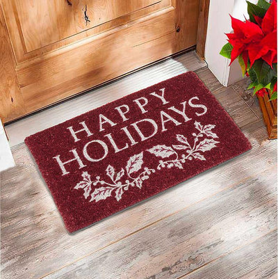 Happy Holidays Doormat - Lemon And Lavender Toronto