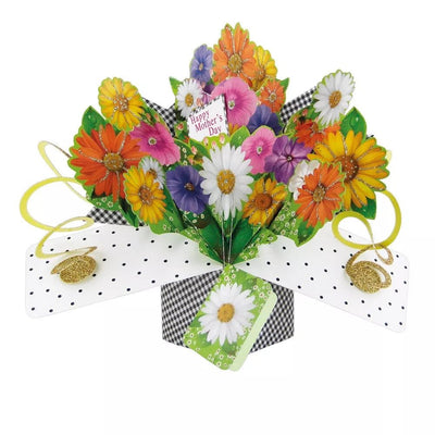 Happy Mother's Day Pop Up Flowers Mother's Day Greeting Card - Lemon And Lavender Toronto