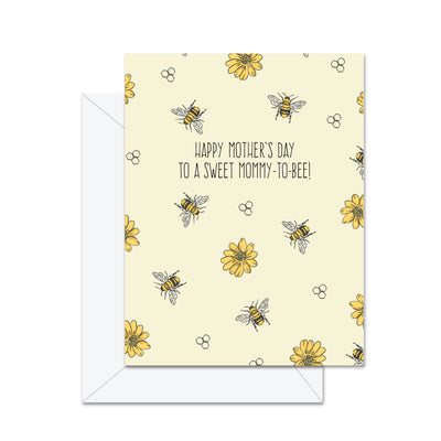 Happy Mother's Day To A Sweet Mommy To Bee! - Greeting Card - Lemon And Lavender Toronto